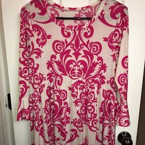 Boutique style tunic